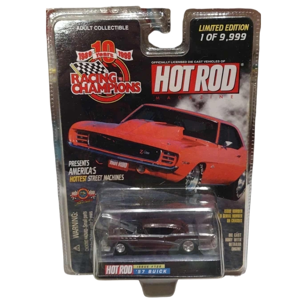 Racing Champions 1957 Buick Hot Rod Magazine Series (1989-1999) Car!